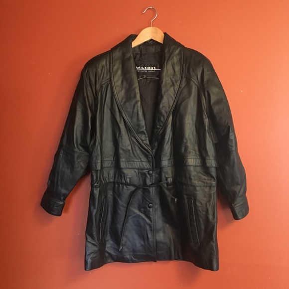 Wilsons Leather Jackets & Blazers - Avant garde over sized minimal leather coat